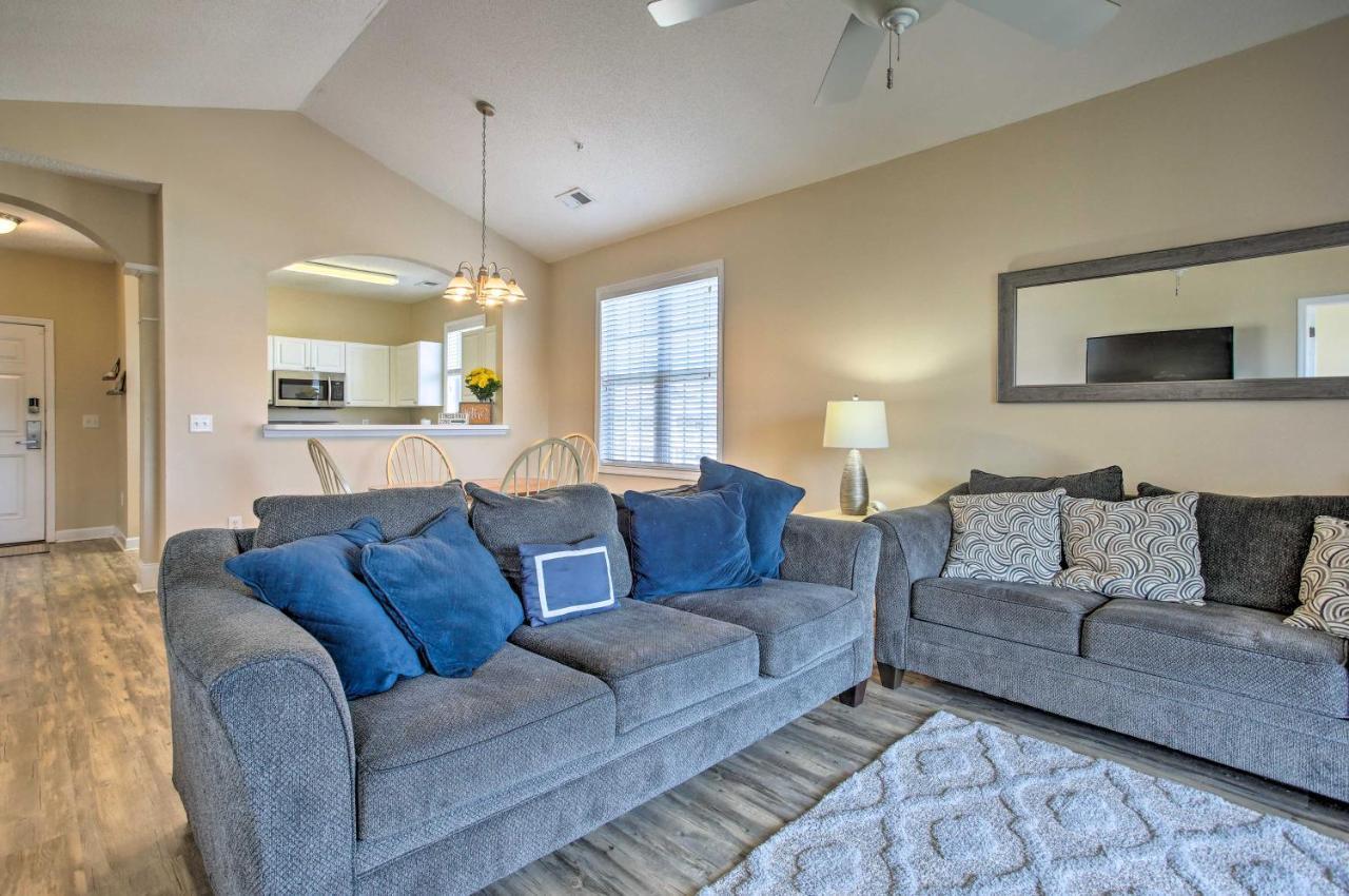 North Myrtle Beach Condo With Private Balcony! Exteriör bild