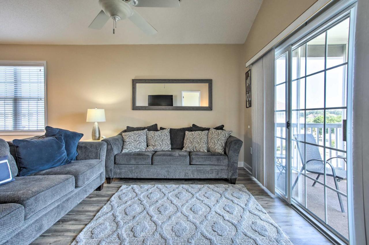 North Myrtle Beach Condo With Private Balcony! Exteriör bild